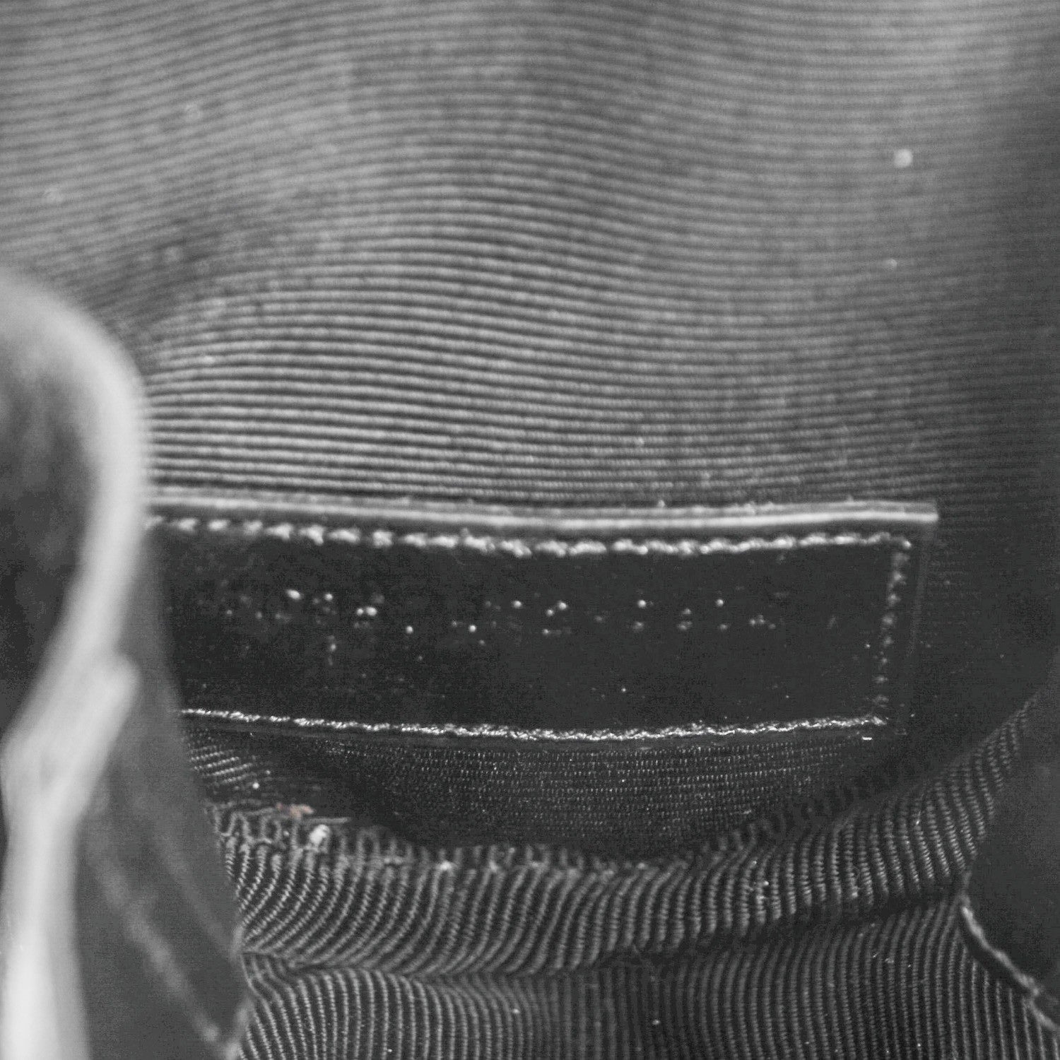 Saint Laurent Calfskin Matelasse Small Monogram Bubble Crossbody Black 7 of 7