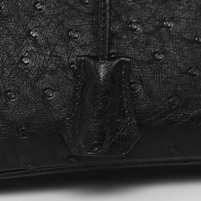 Hermes Ostrich Birkin 30 Black 32 of 34