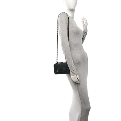 Christian Dior Ultra Matte Calfskin Mini J'Adior Chain Flap Bag Black 2 of 10