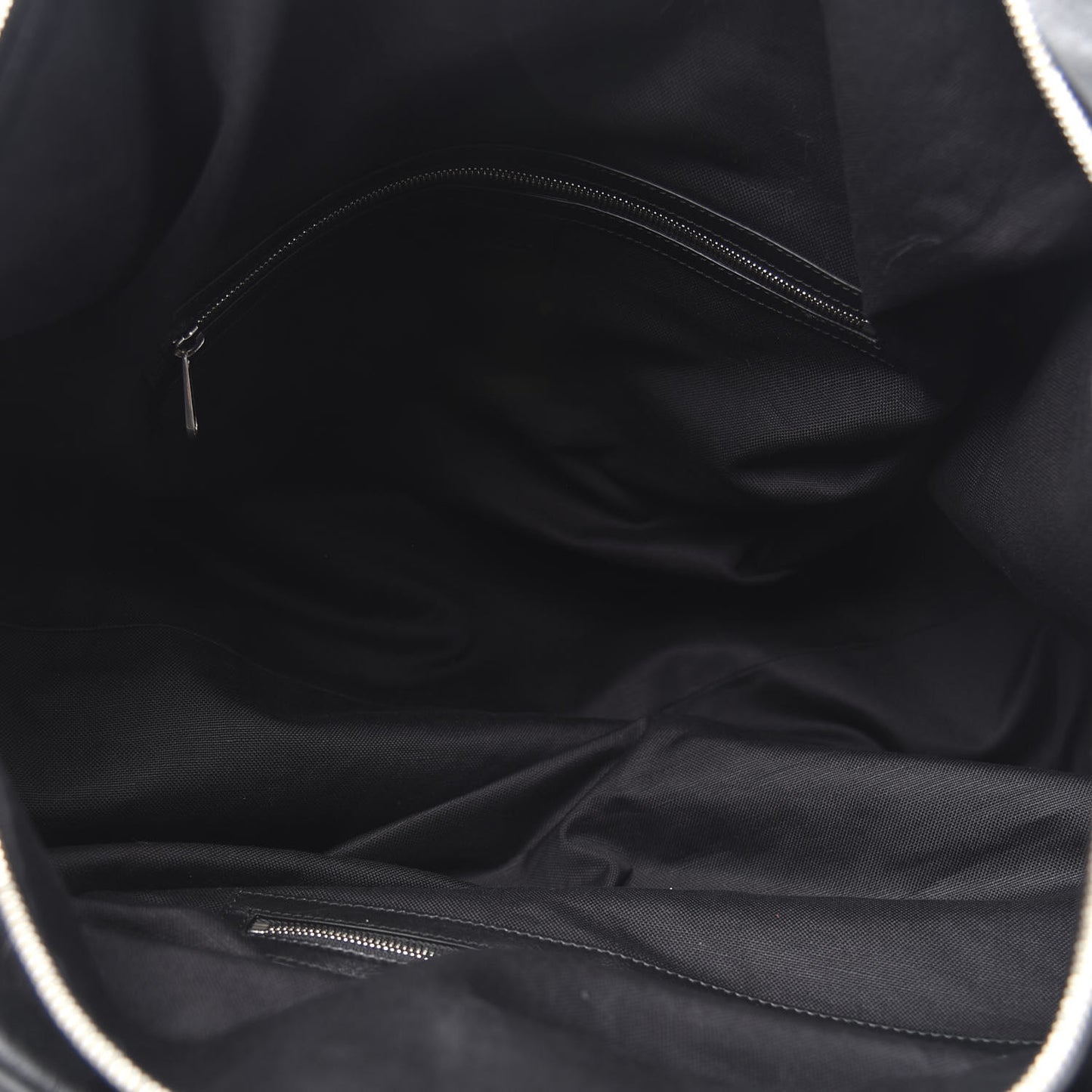 Soft Calfskin Large GG Top Handle Duffle Black