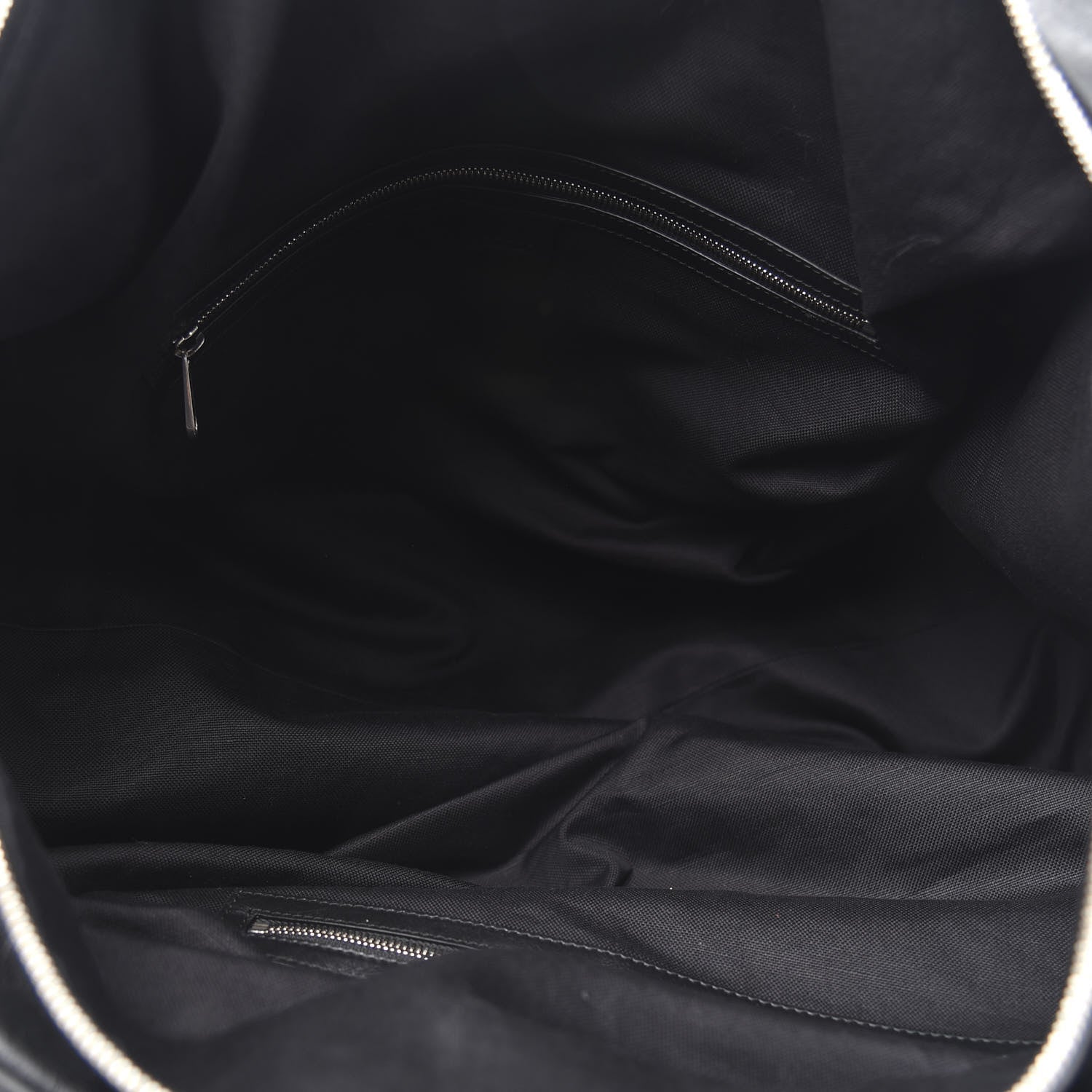 Gucci Soft Calfskin Large GG Top Handle Duffle Black 4 of 11