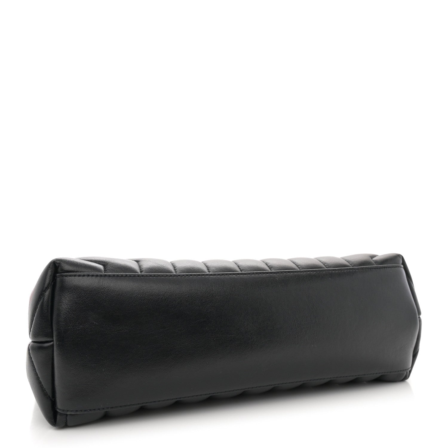 Saint Laurent Calfskin Y Quilted Monogram Monochrome Medium Loulou Chain Satchel Black 4 of 13