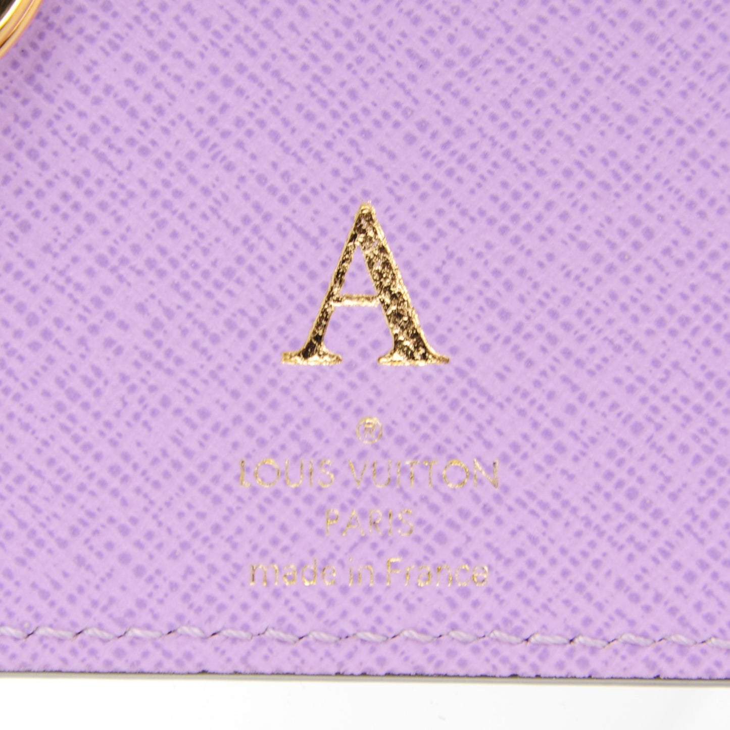 Damier Ebene Illustre Key Charm