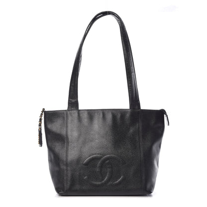 Chanel Caviar CC Tote Black 1 of 14