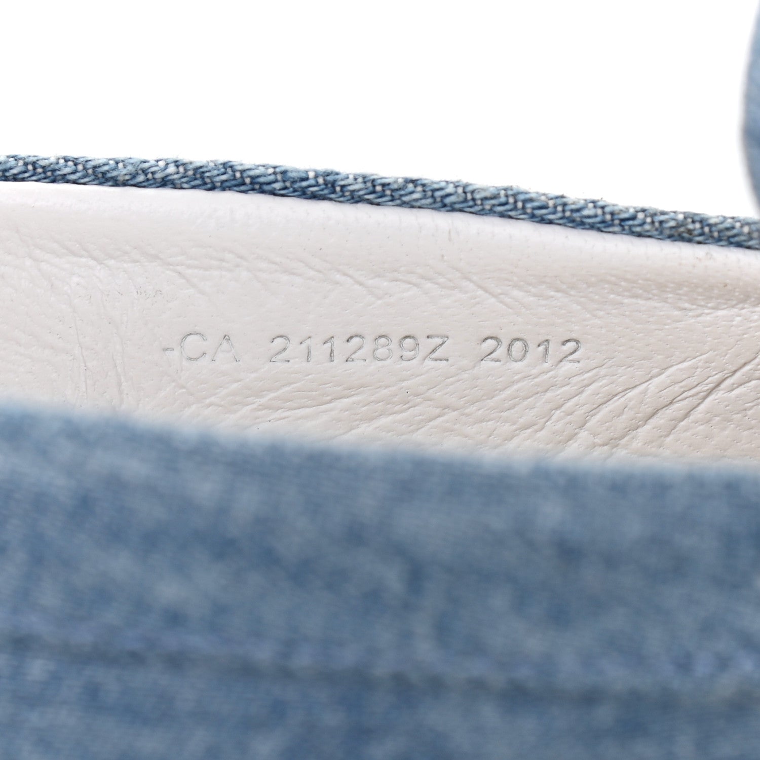 Hermes Denim Canvas Womens Trip Espadrilles 36 Bleu Clair 8 of 9