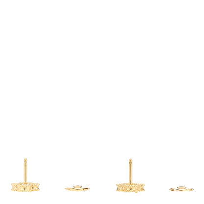 Van Cleef & Arpels 18K Yellow Gold Mother of Pearl Sweet Alhambra Earrings 4 of 4