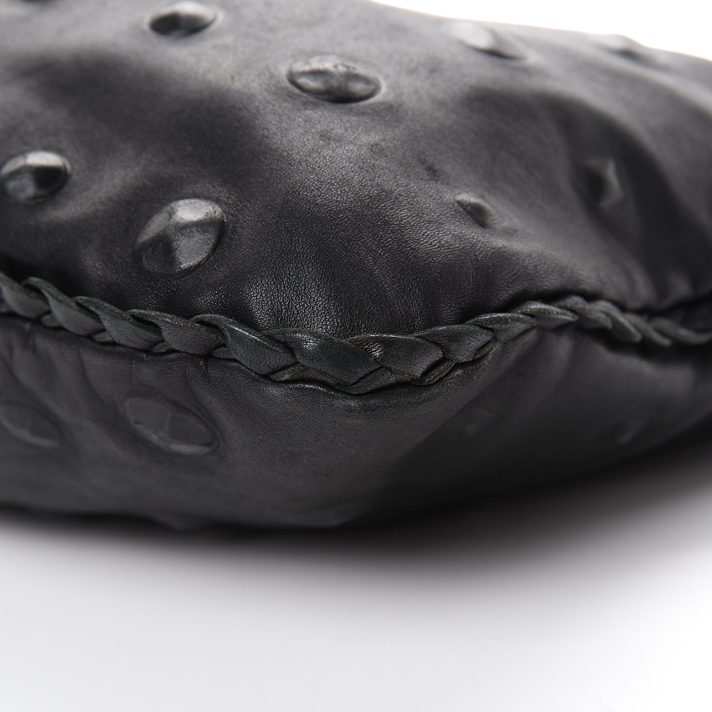 Nappa Studded Medium Veneta Hobo Black