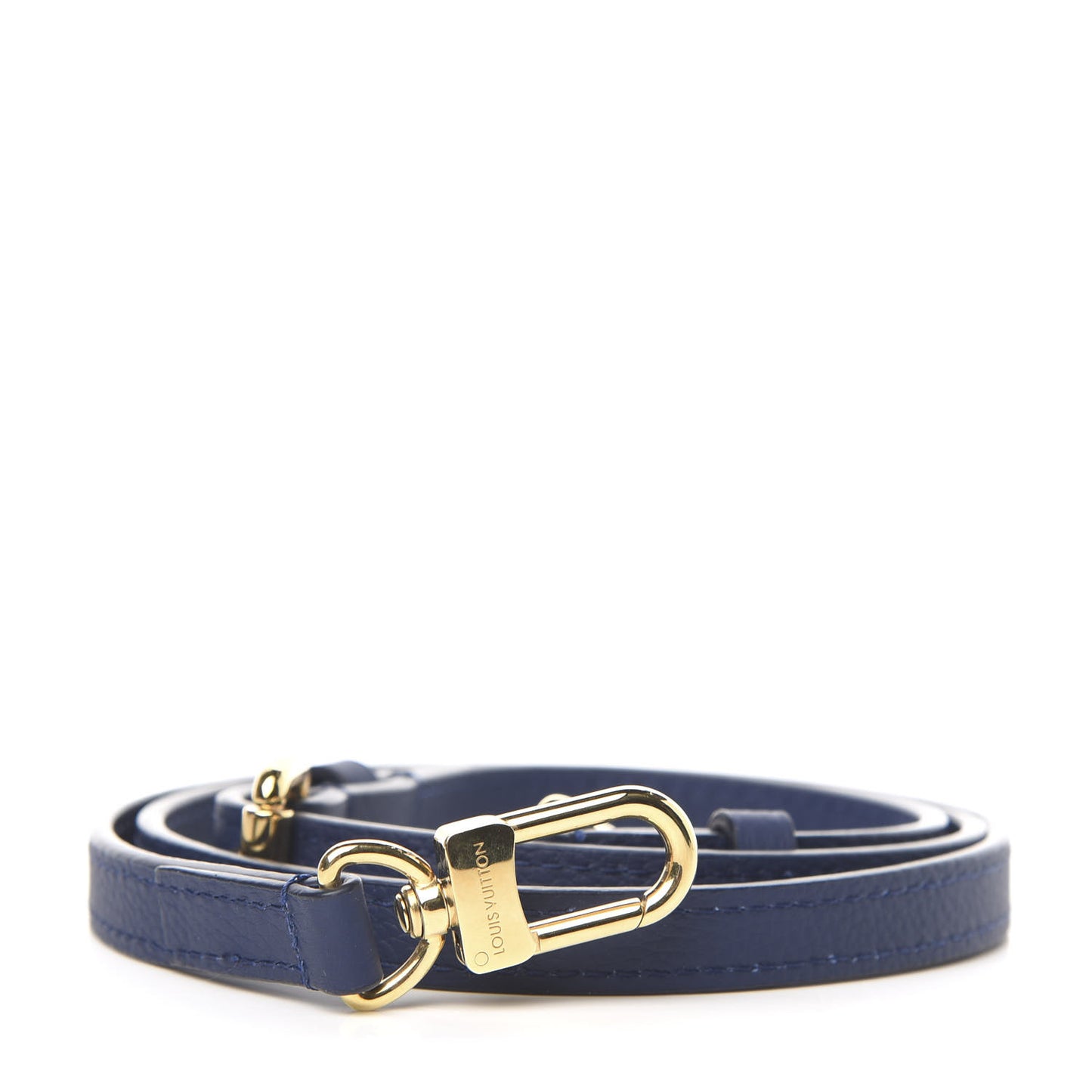 Calfskin 16mm Adjustable Shoulder Strap Indigo