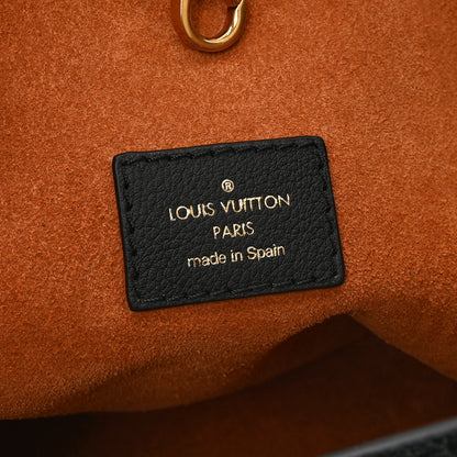 Louis Vuitton Grained Calfskin Low Key Hobo PM Black 7 of 10