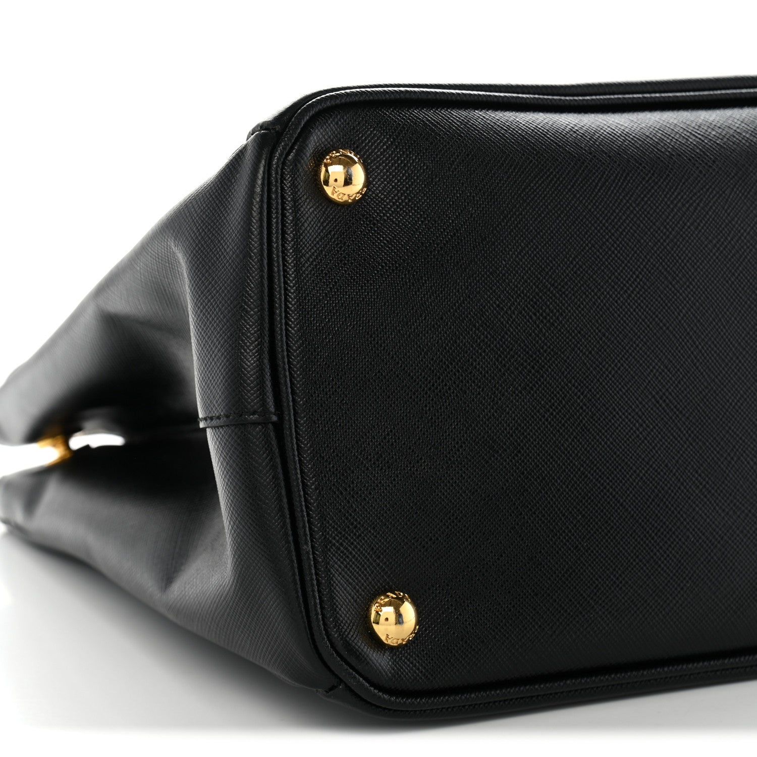 Prada Saffiano Medium Galleria Double Zip Tote Black 8 of 11