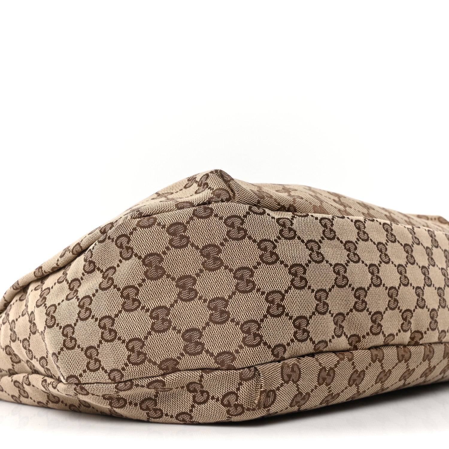 Gucci Monogram Large New Ladies Web Hobo Off White 9 of 10
