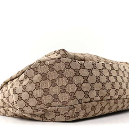 Gucci Monogram Large New Ladies Web Hobo Off White 9 of 10