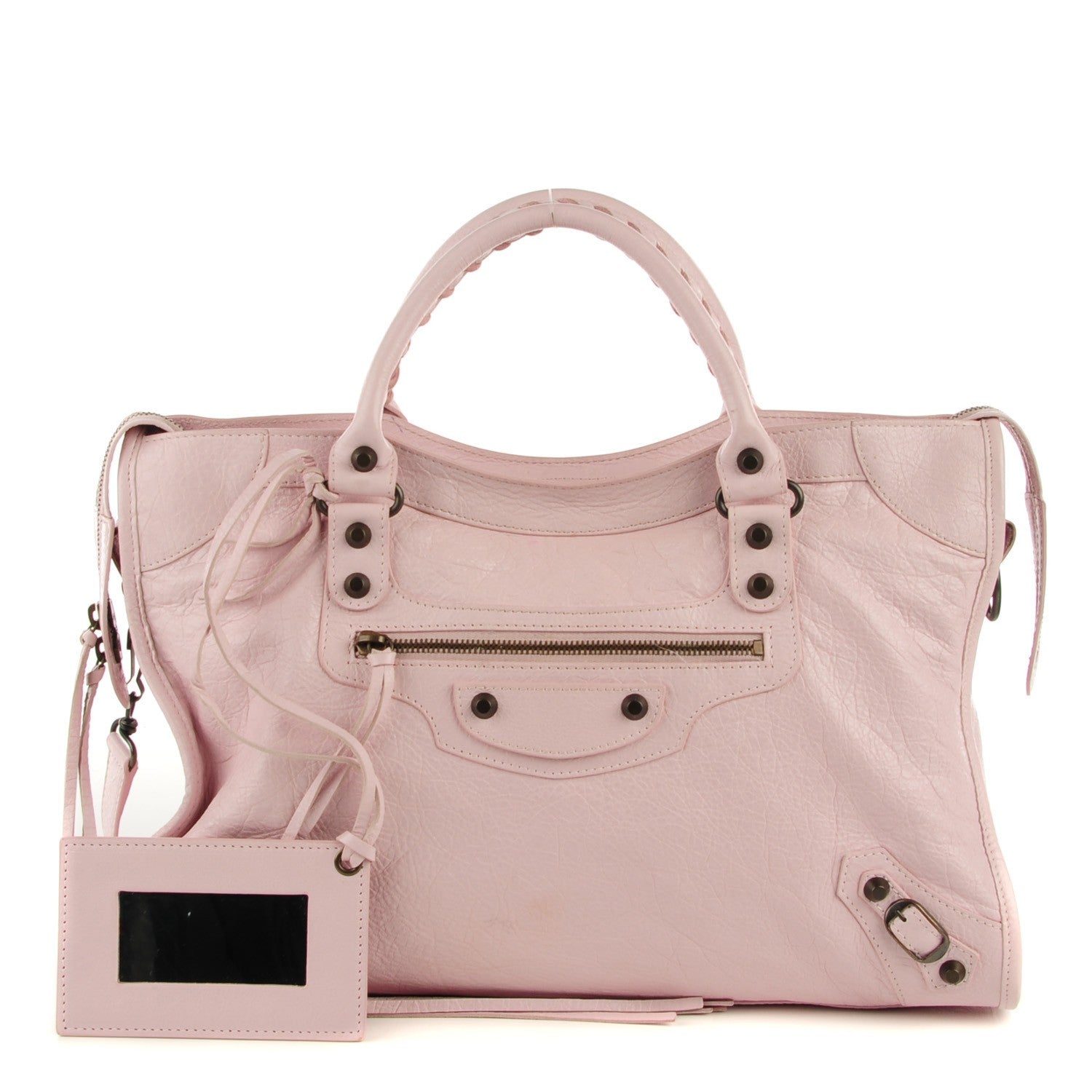 Balenciaga Agneau Classic Hardware City Rose Poudre Rose Petunia 1 of 8