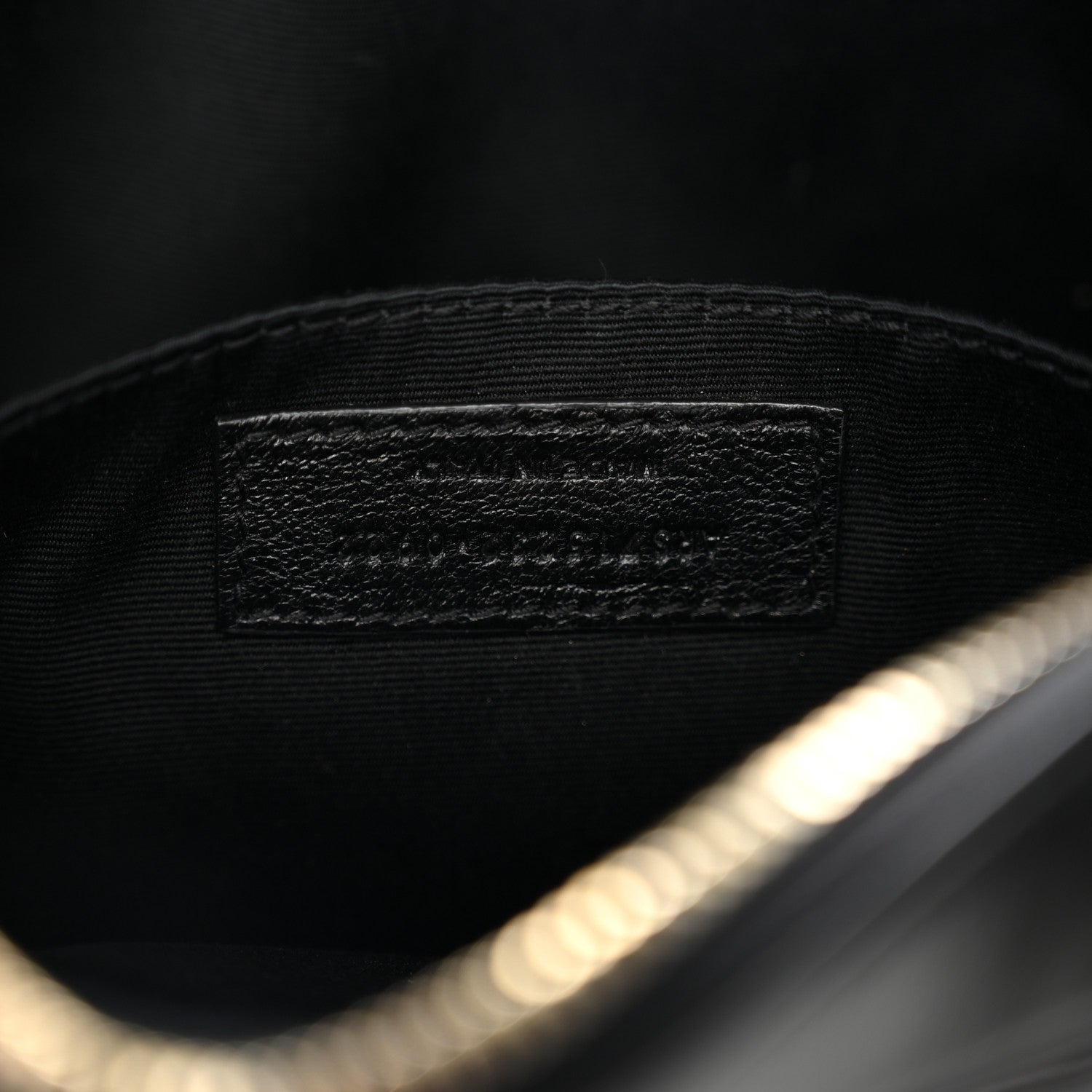 Saint Laurent Calfskin Matelasse Monogram Lou Camera Bag Black 7 of 11
