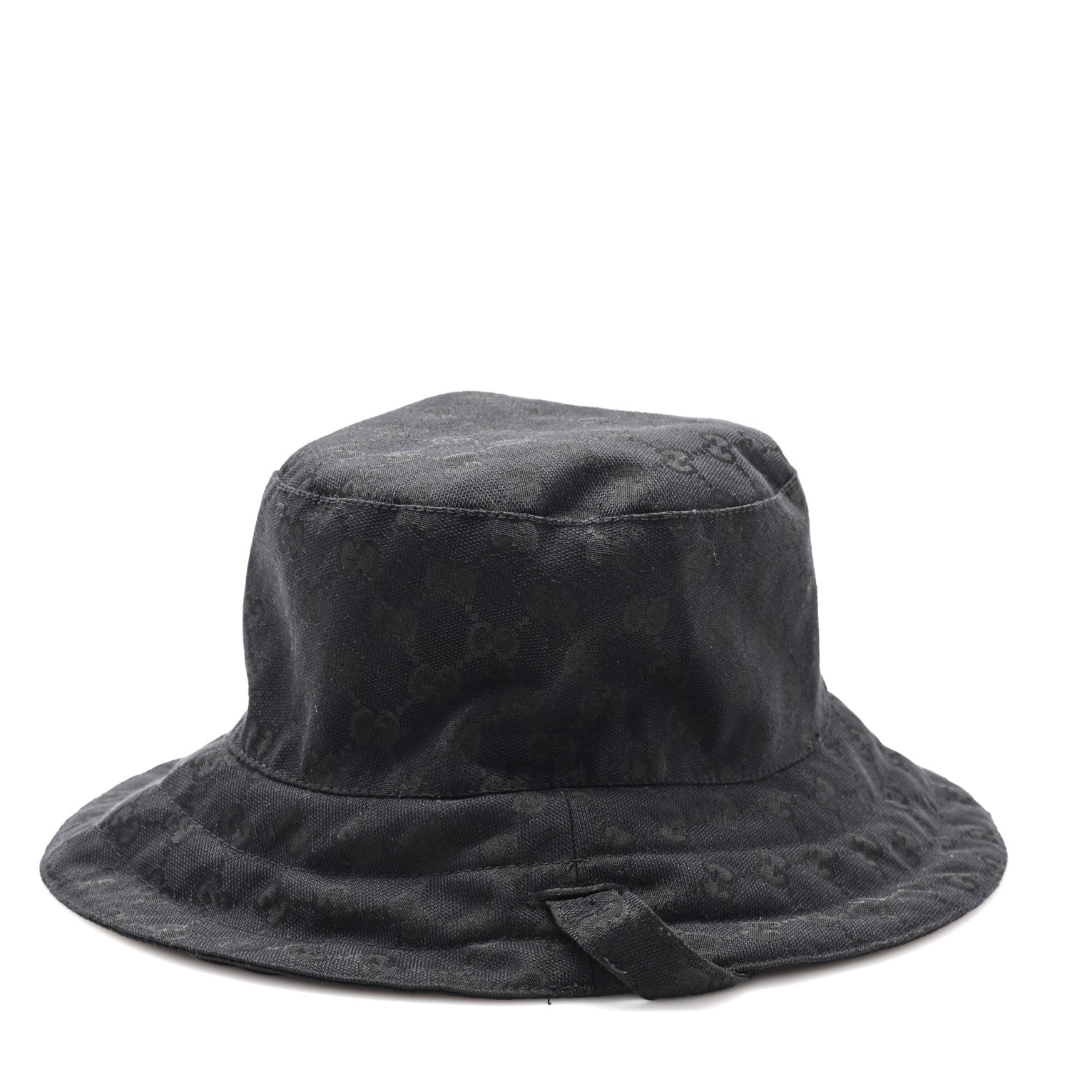Gucci Canvas Monogram Reversible Bucket Hat Black 14 of 14