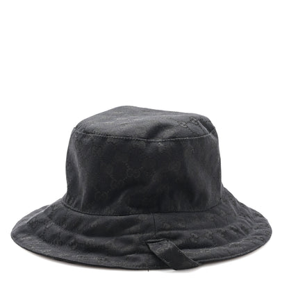 Gucci Canvas Monogram Reversible Bucket Hat Black 14 of 14