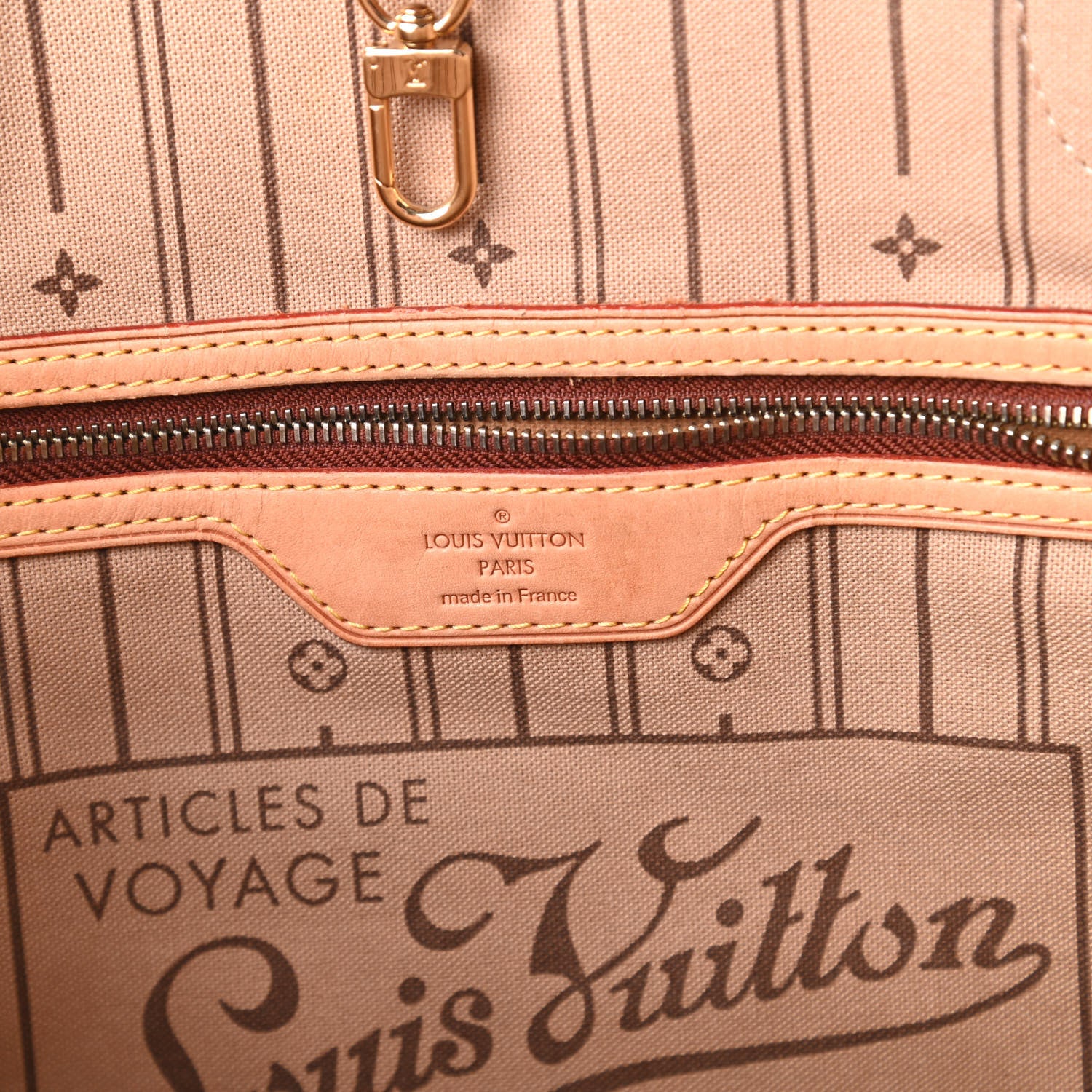 Louis Vuitton Monogram Neverfull MM 8 of 11