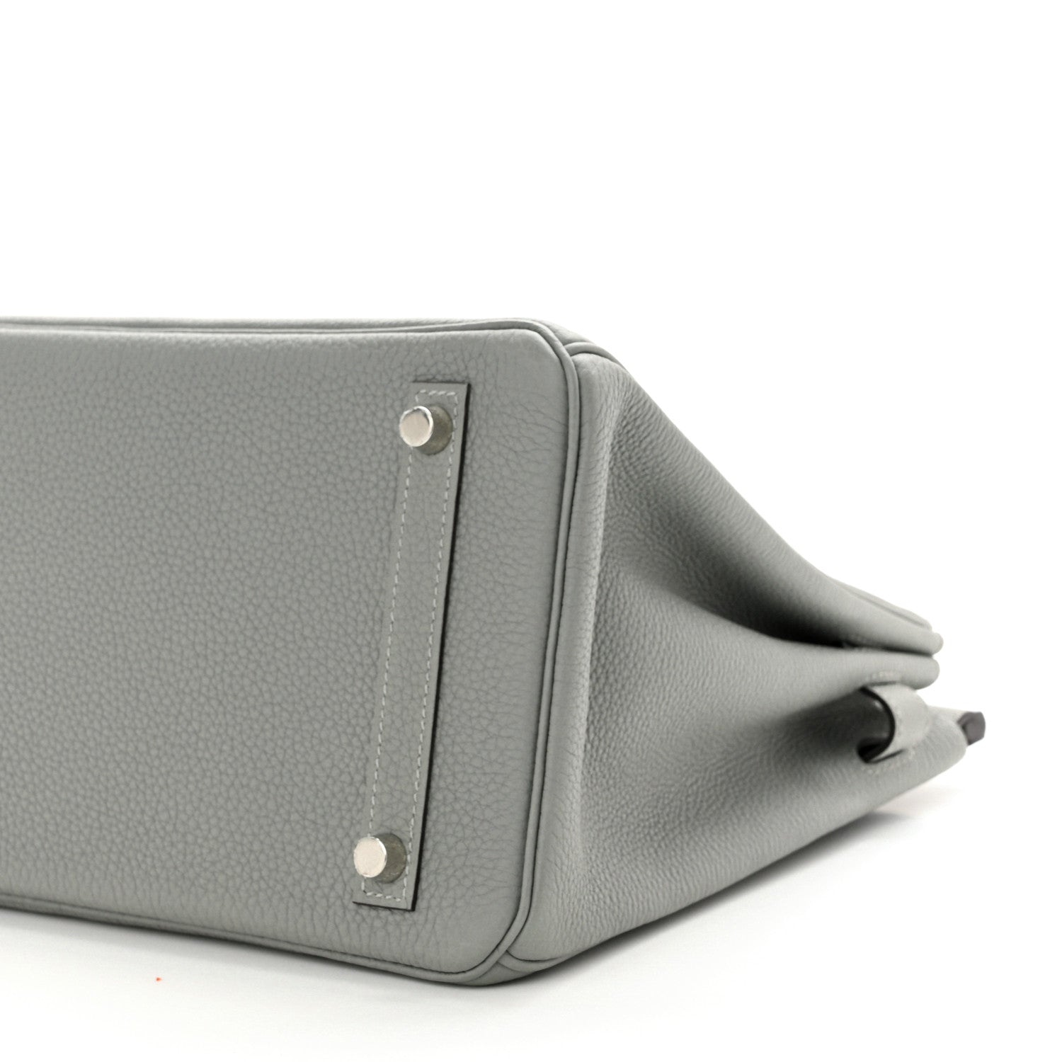 Hermes Togo Birkin 30 Gris Mouette 10 of 11