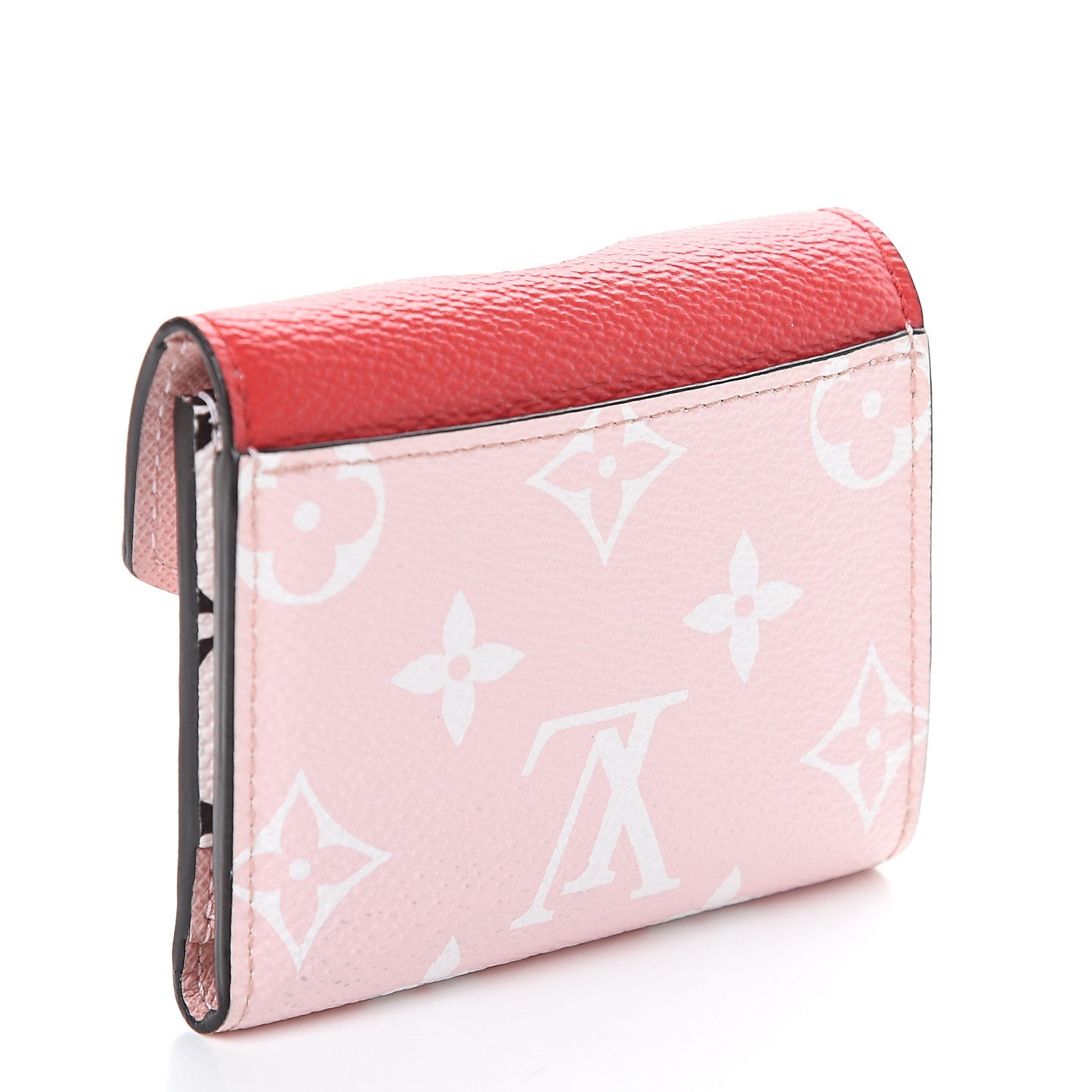 Louis Vuitton Monogram Giant Zoe Wallet Rouge Rose 2 of 6
