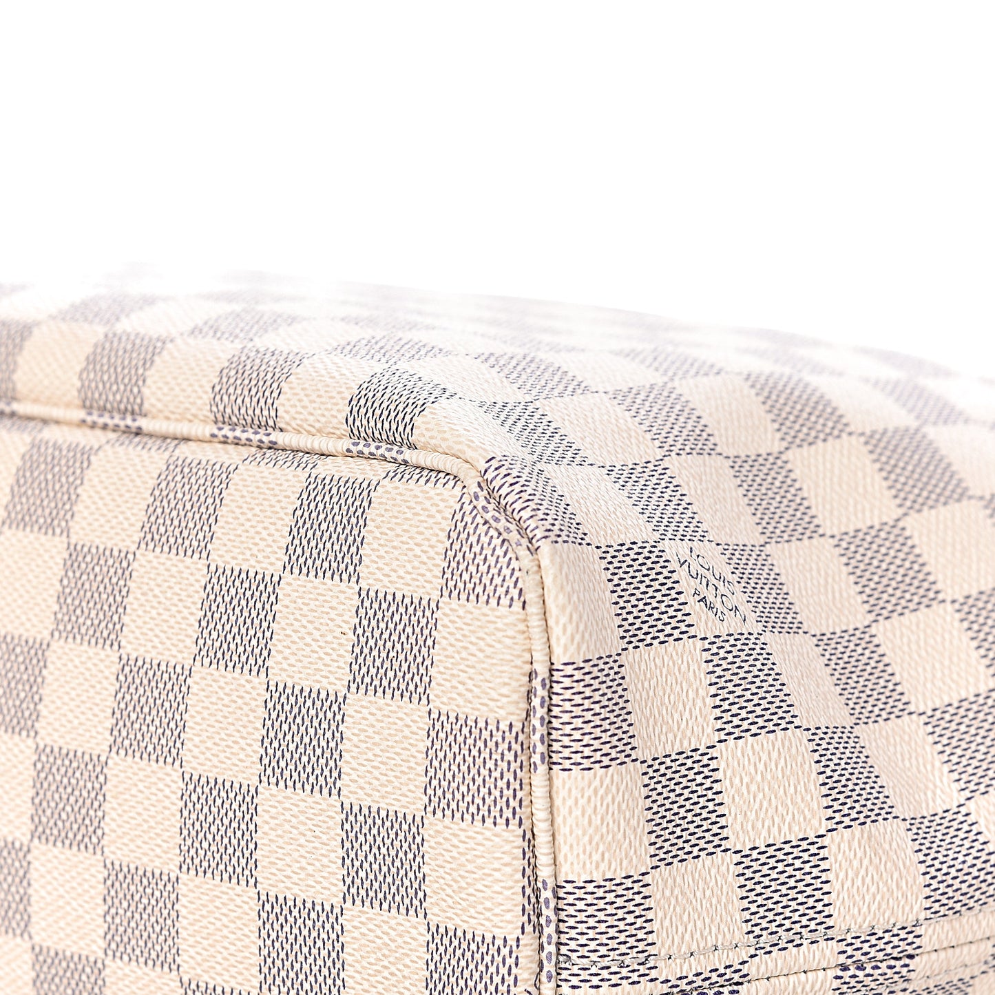Damier Azur Neo Neverfull MM Rose Ballerine