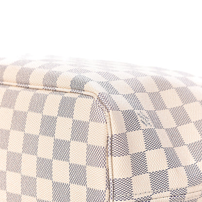 Louis Vuitton Damier Azur Neo Neverfull MM Rose Ballerine 15 of 28
