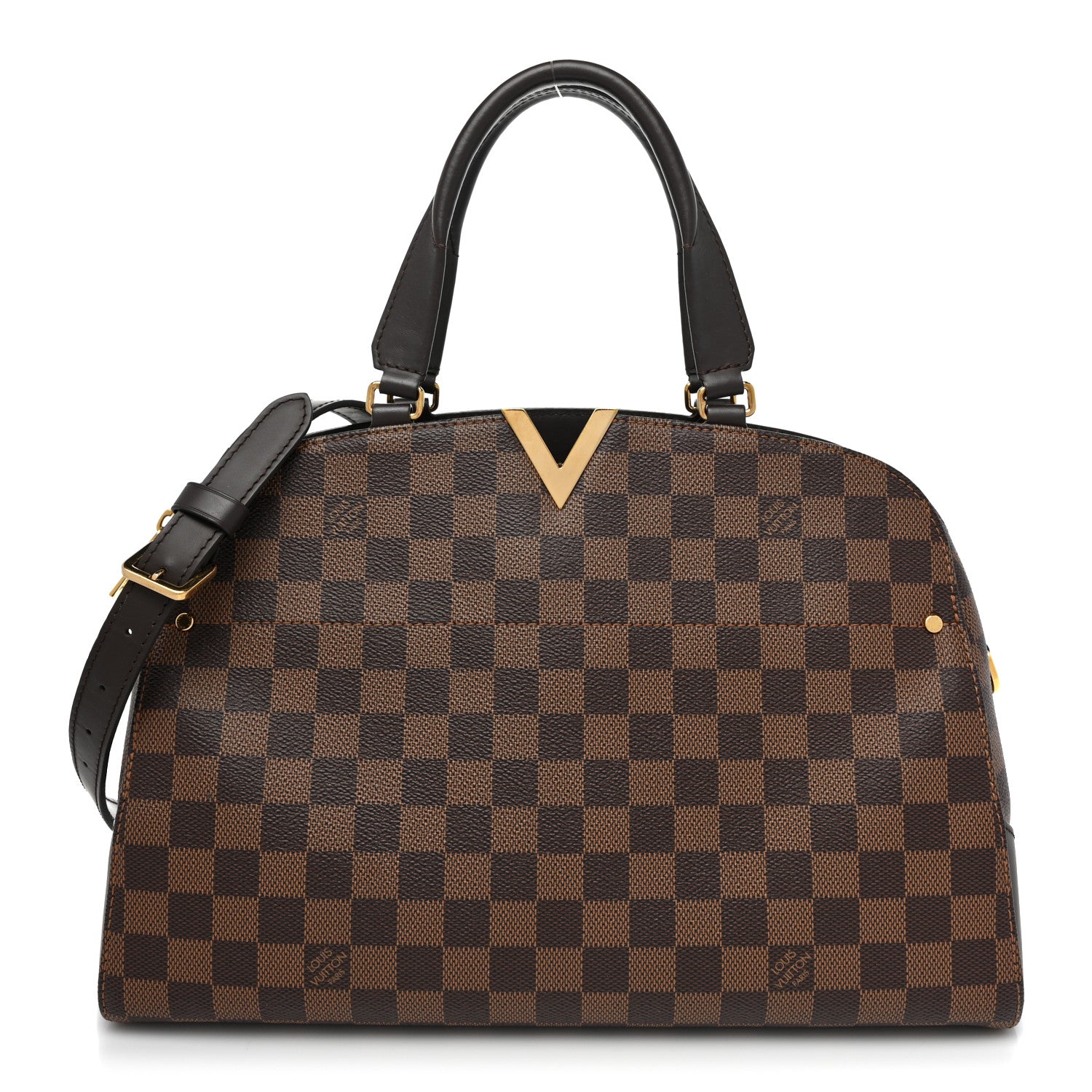 Louis Vuitton Damier Ebene Kensington Bowling Bag 1 of 17