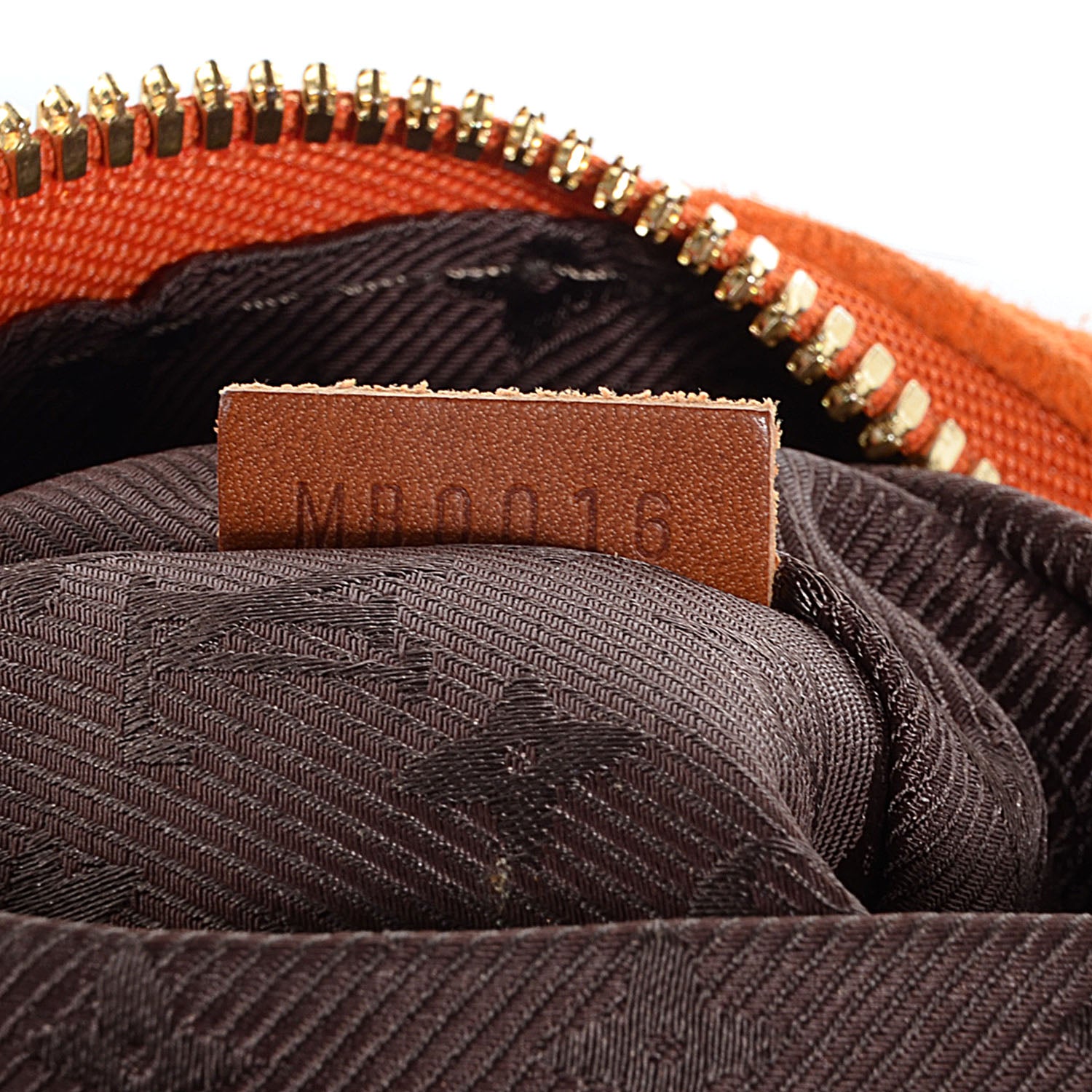 Louis Vuitton Suede Mahina Onatah GM Orange 6 of 6