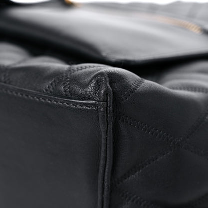 Givenchy Rubberized Canvas Quilted Duo Backpack Black 9 of 13