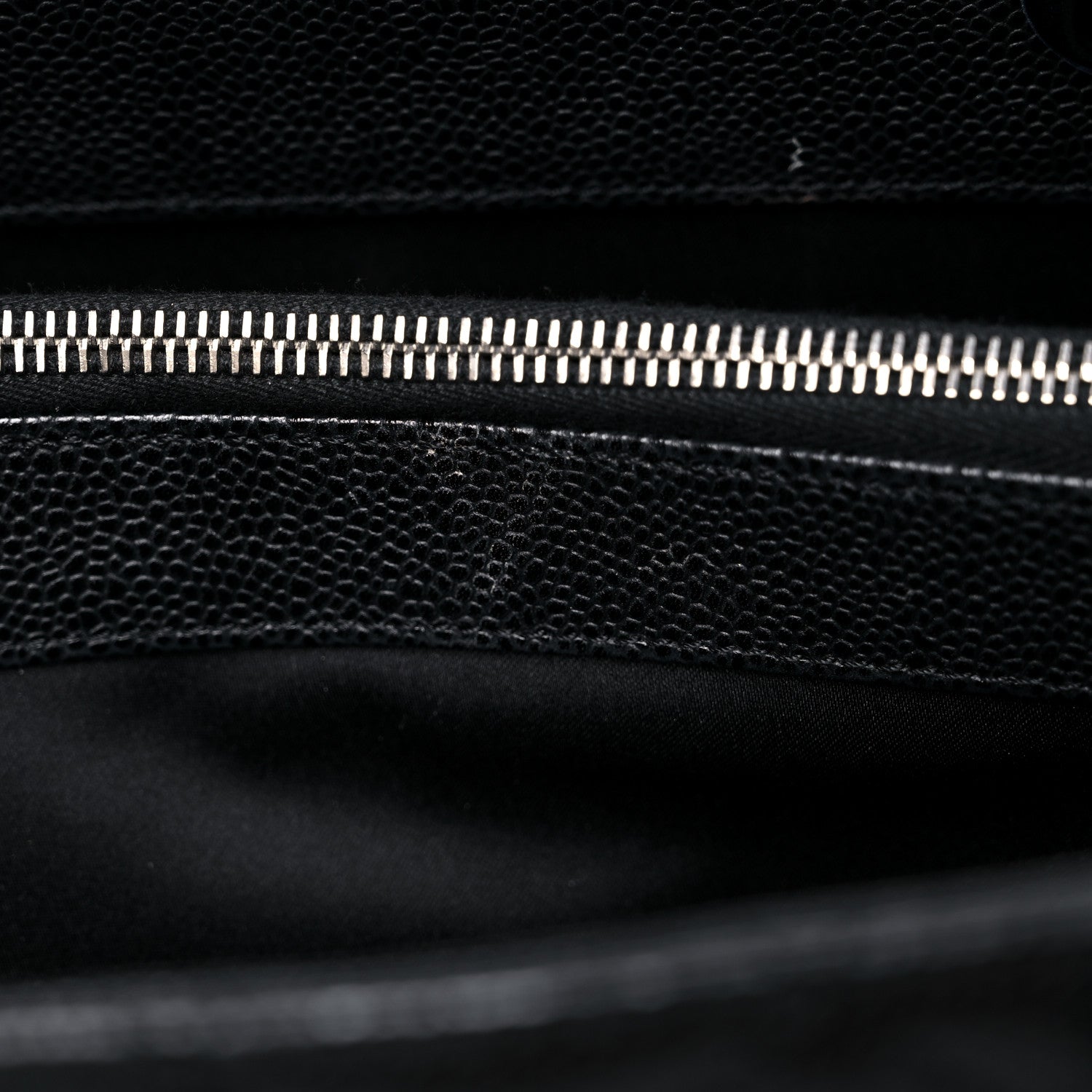 Chanel Caviar Quilted Grand Shopping Tote GST Black 14 of 18