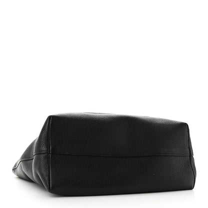 Prada Vitello Daino Boxy Tote Black 4 of 9