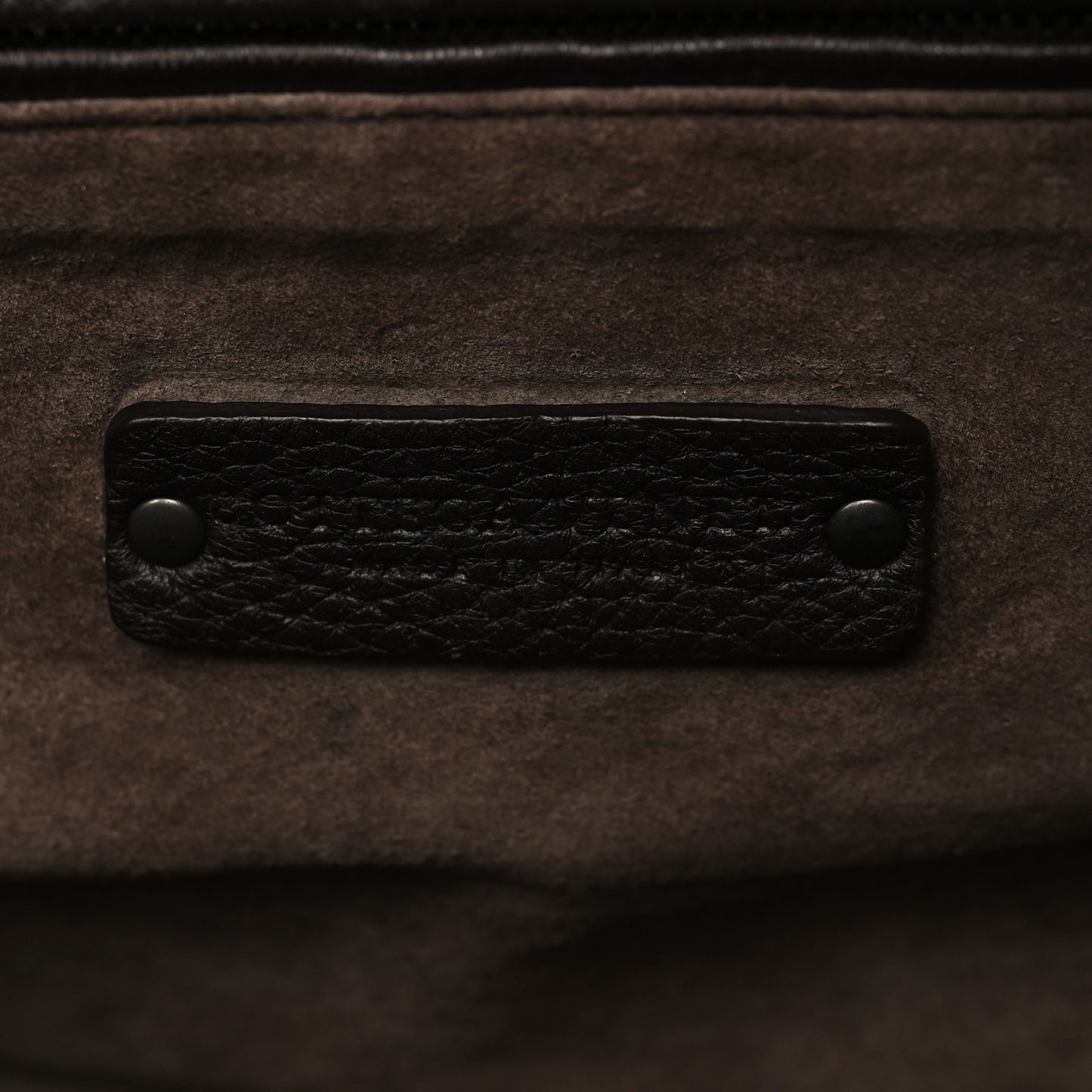 Cervo Intrecciato Brick Tote Ebano