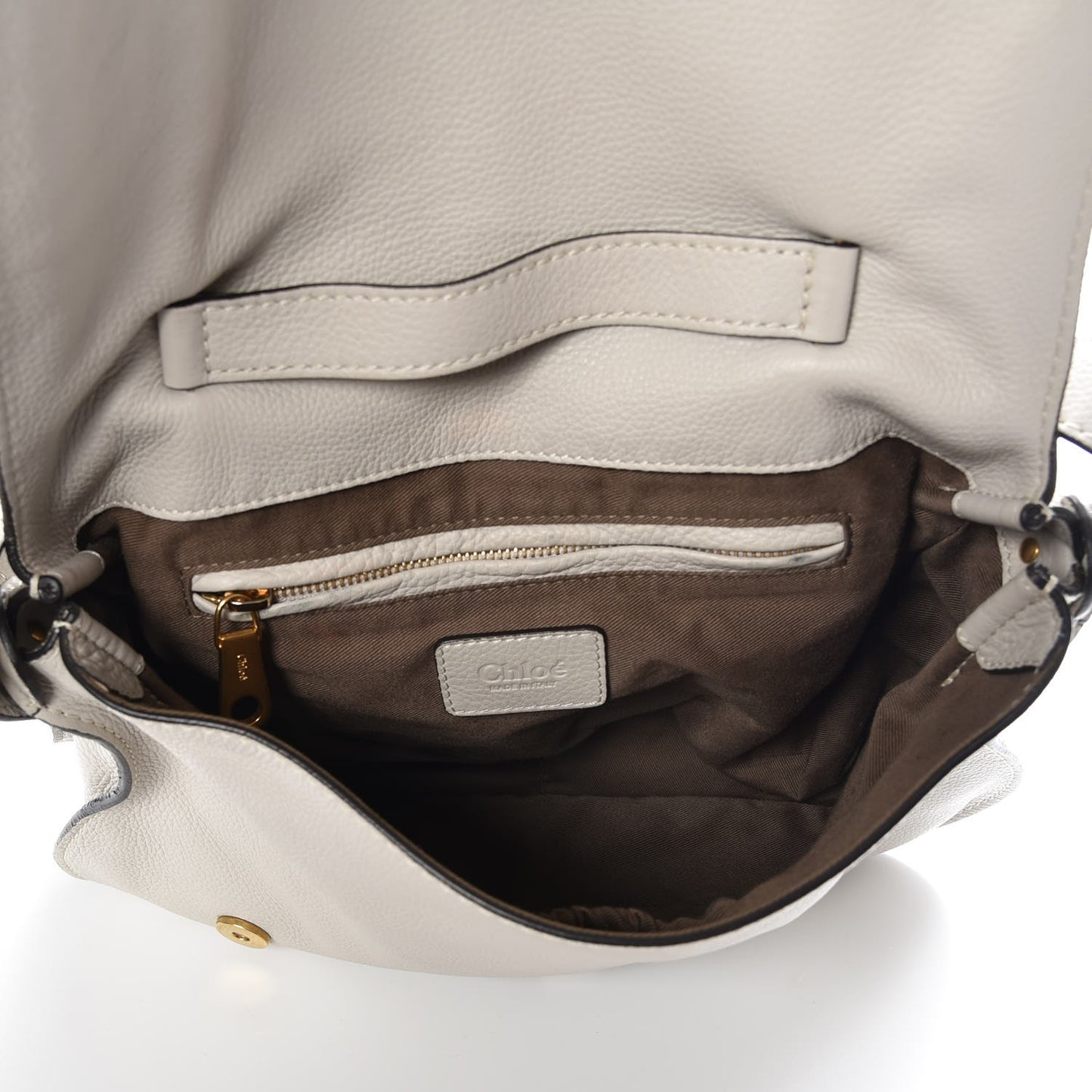 Calfskin Medium Marcie Top Handle Bag Dove