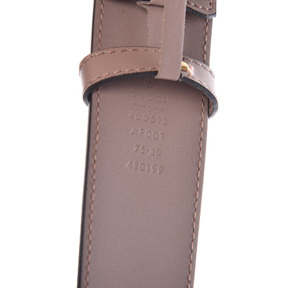 Gucci Calfskin Double G 40mm Belt 75 30 Porcelain Rose 4 of 7