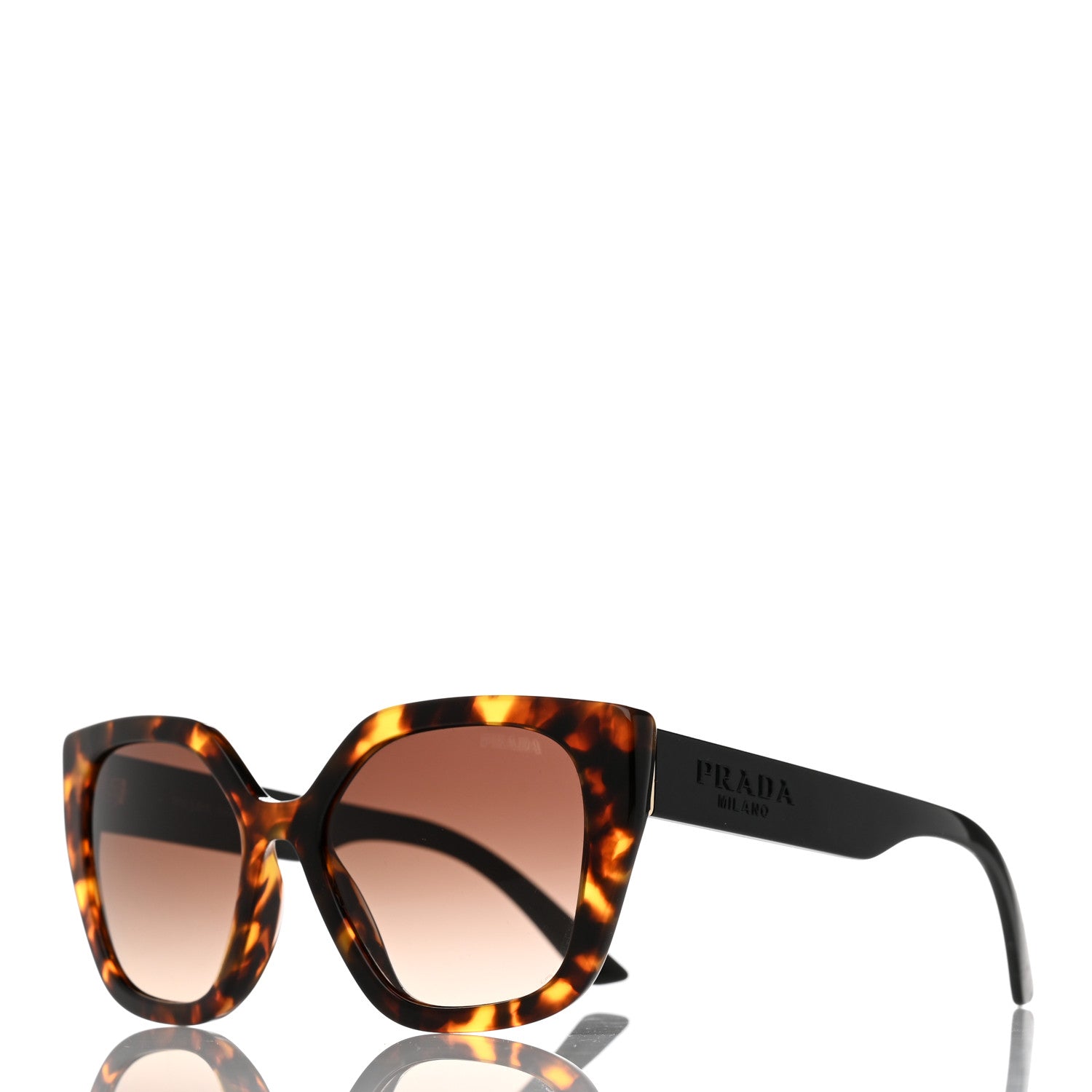 Prada Sunglasses SPR 24X Havana 1 of 8