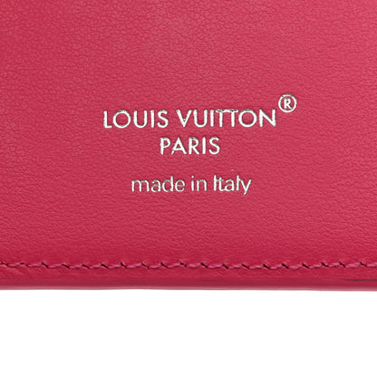 Louis Vuitton Monogram Macassar Magnetic Card Holder Pondichery Pink 6 of 8