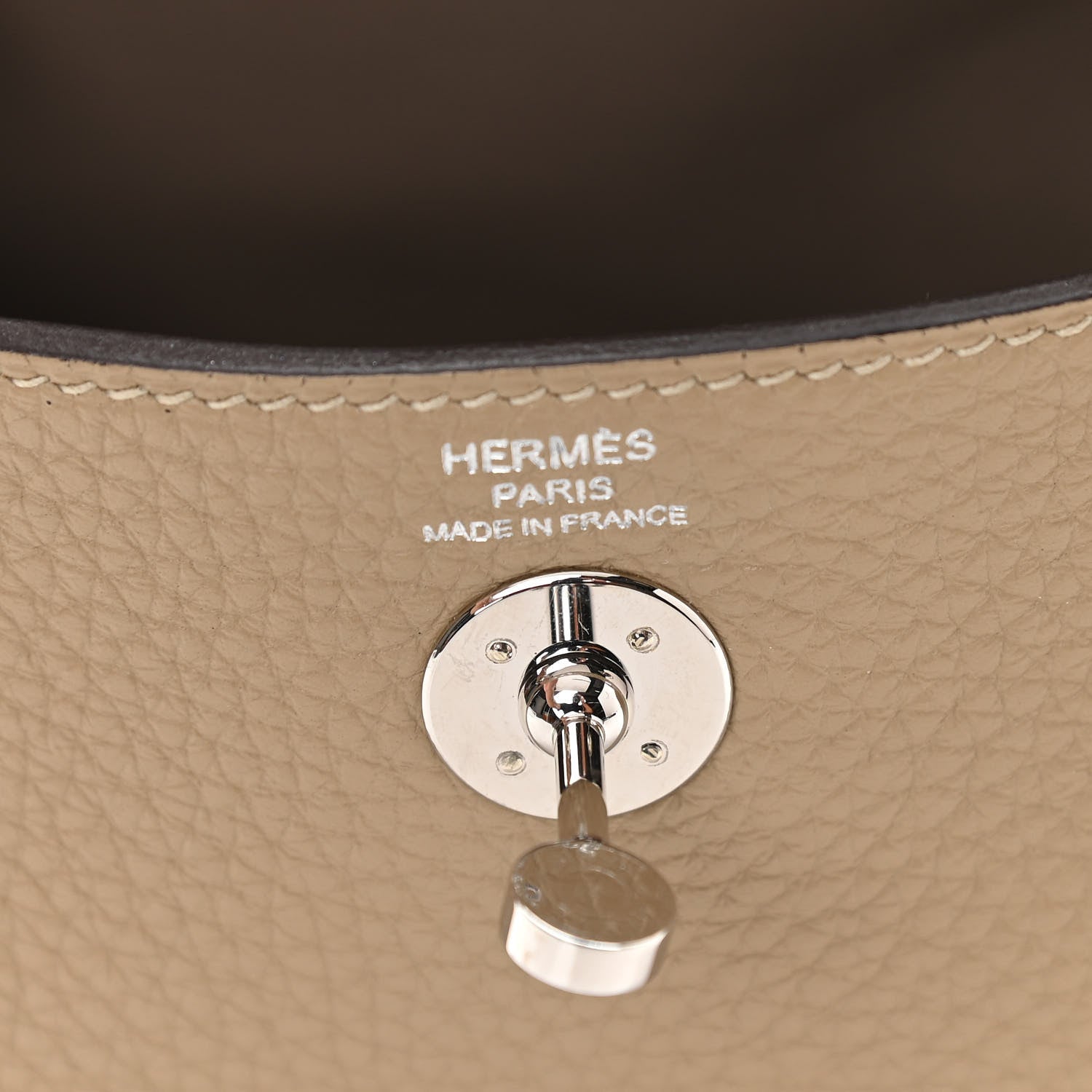 Hermes Taurillon Clemence Mini Lindy 20 Trench 6 of 12