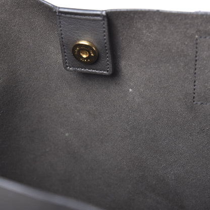 Saint Laurent Calfskin Large Shopping Tote Dark Grey 11 of 16
