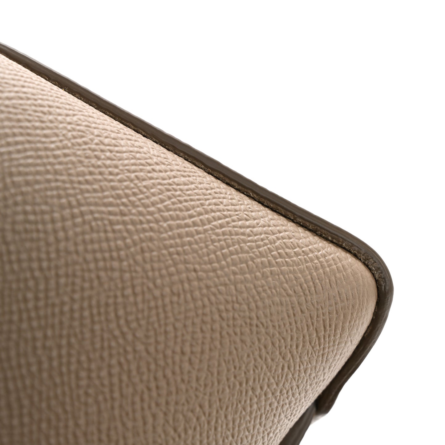 Grained Calfskin Nano Belt Bag Light Taupe