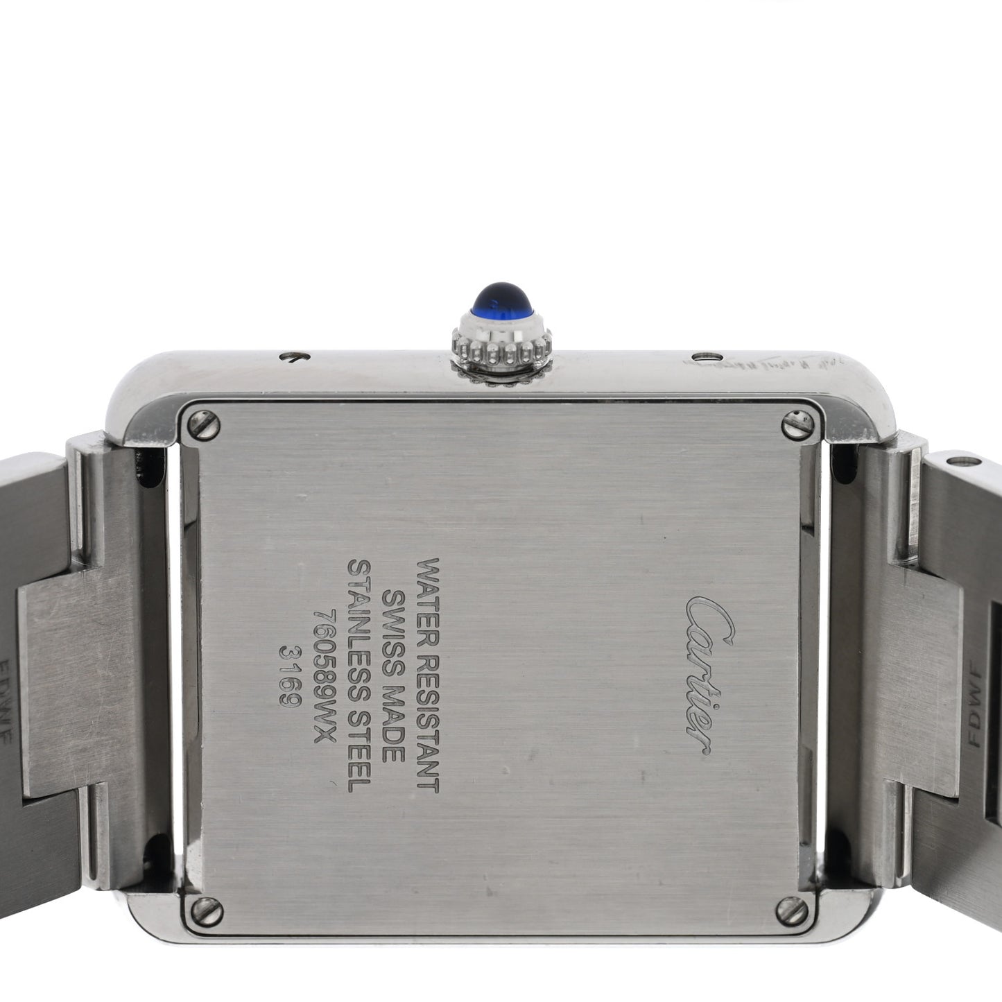 Stainless Steel 27mm Tank Solo Quartz Watch