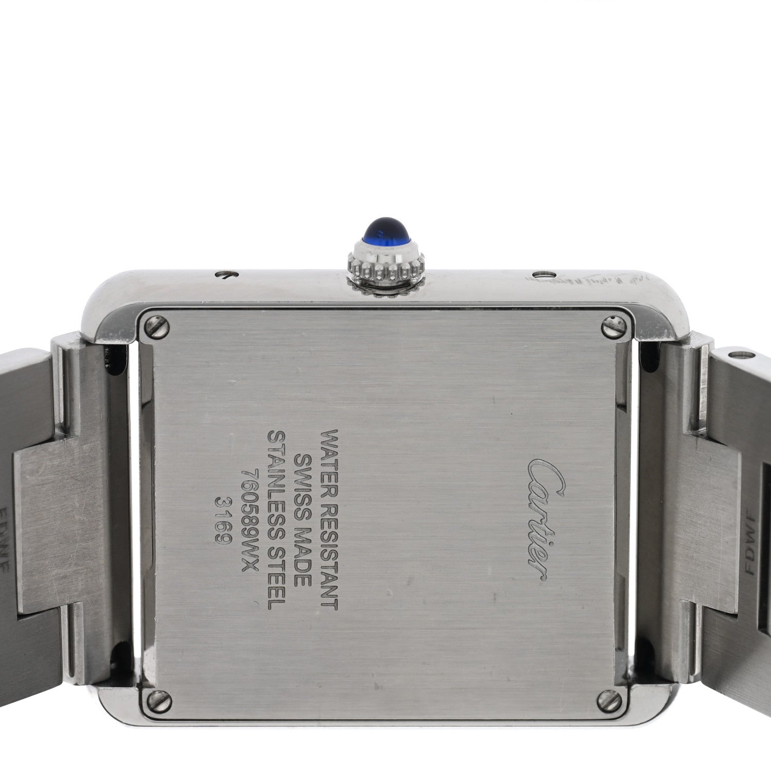Cartier Stainless Steel 27mm Tank Solo Quartz Watch 4 of 5