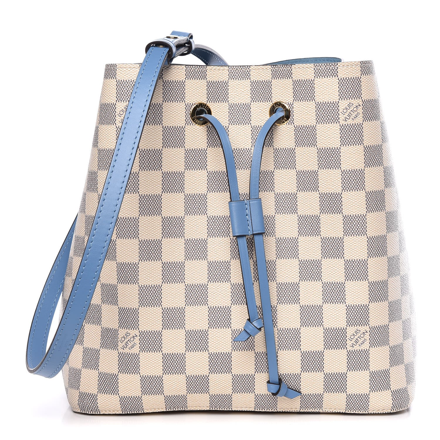 Louis Vuitton Damier Azur Neonoe MM Bleuet 1 of 11