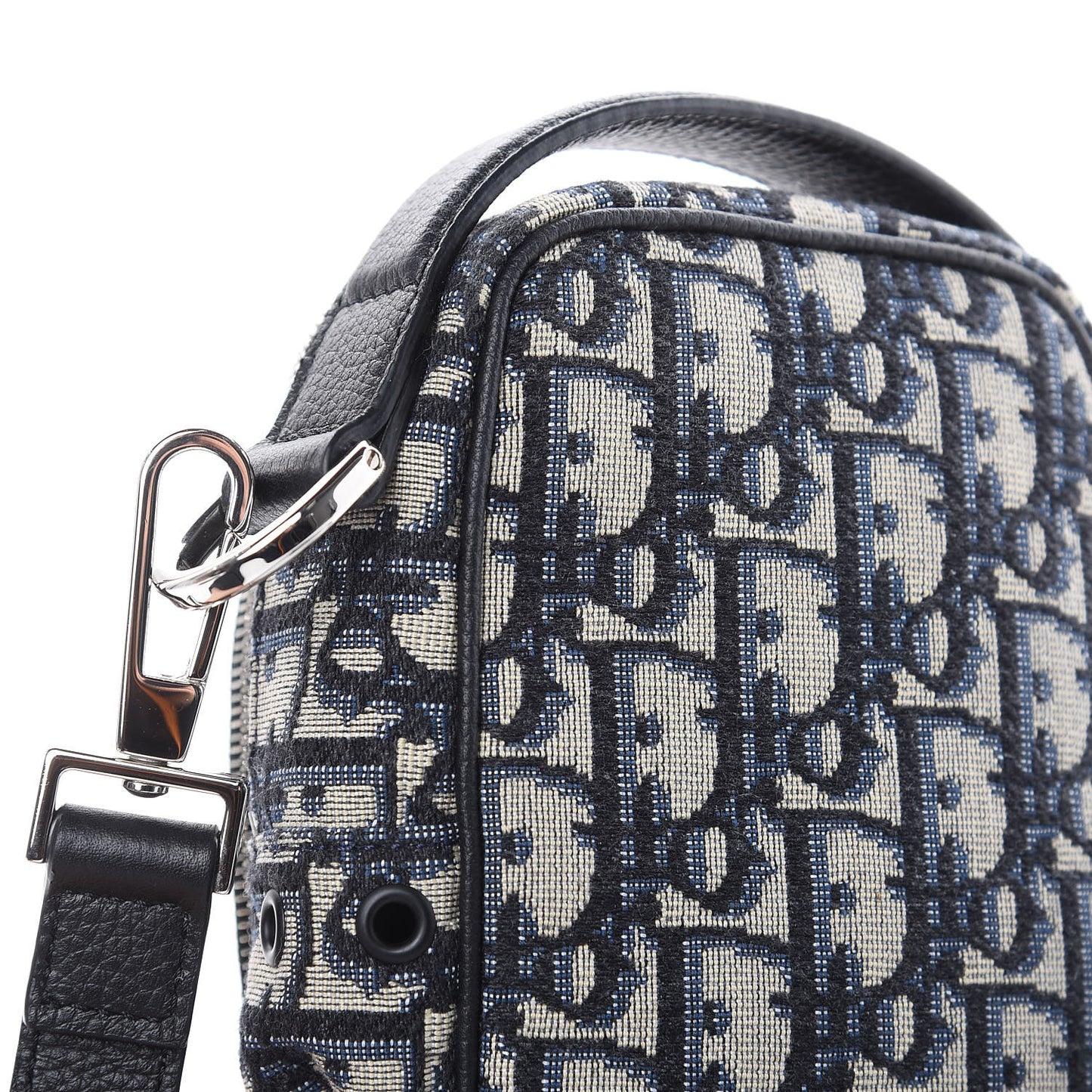 Oblique Crossbody Bag Blue