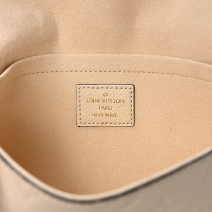 Louis Vuitton Empreinte Pochette Felicie Chain Wallet Cream 7 of 9