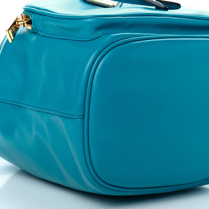 Prada Light Calfskin Saffiano Mini Bucket Crossbody Bag Voyage 9 of 10