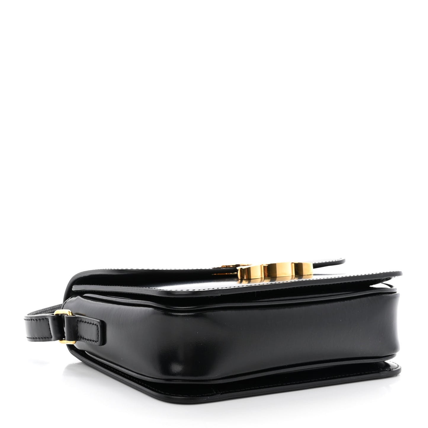 Shiny Calfskin Teen Triomphe Black