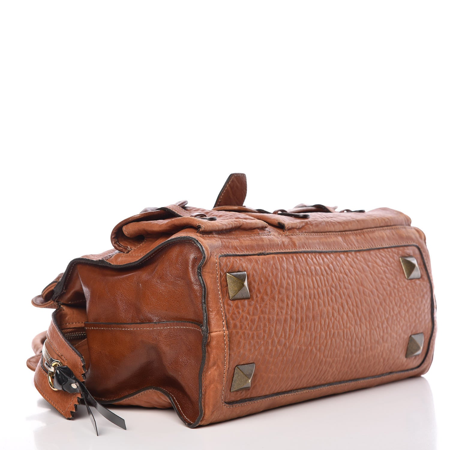 Chloe Goatskin Elvire Tote Brown 4 of 15