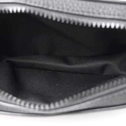 Louis Vuitton Taurillon Monogram Uniformes Solar Ray Soft Pochette Volga Belt Bag Black 5 of 11