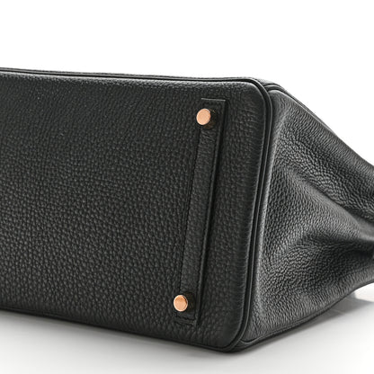 Hermes Togo Birkin 30 Black 10 of 12
