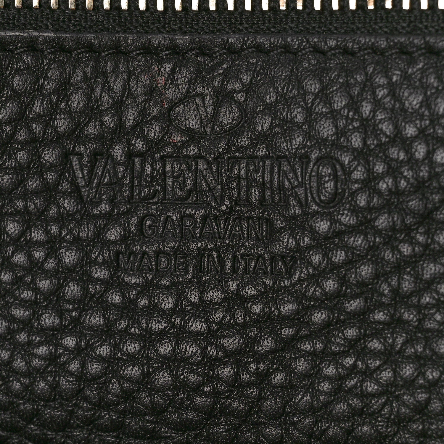 Valentino Garavani Pebbled Calfskin Medium Rockstud Tote Black 6 of 15