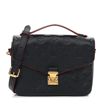 Louis Vuitton Empreinte Pochette Metis Marine Rouge 1 of 11